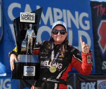 Brittany Force, Erica Enders claim NHRA titles for Team Chevy