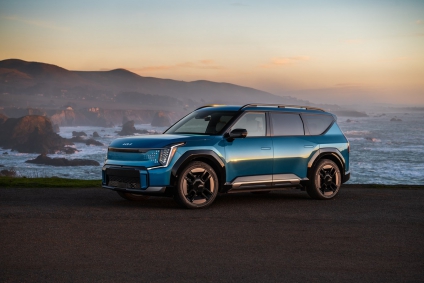 Three-row Kia EV9 is the best electric vehicle of 2024