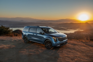 The 2025 Kia Carnival has added a hybrid option.