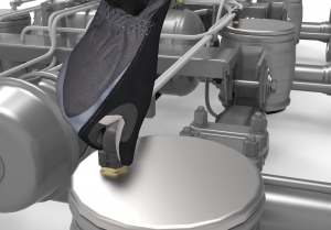 ARaymond’s Airyosa connectors are ergonomically designed to reduce insertion force for workers .