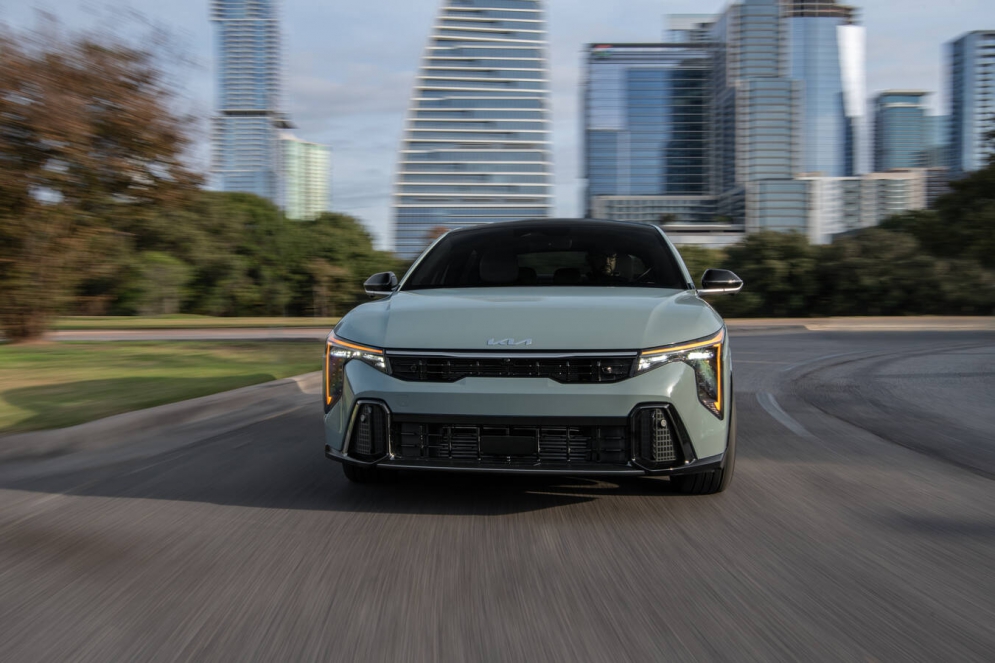 The Kia K4 compact sedan debuts for 2025, replacing the Forte.