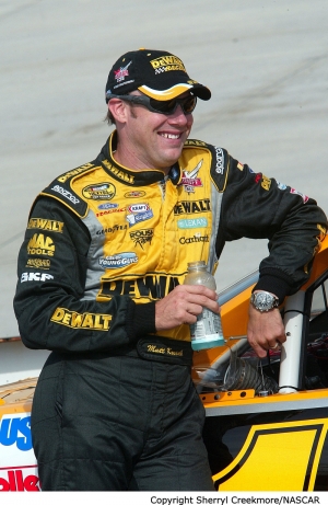 Matt Kenseth is pictured in 2004, during the time when he was first paired with Kurt Busch.