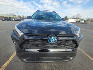 The 2023 Toyota RAV4 hybrid features a unique design that stands out in the segment.