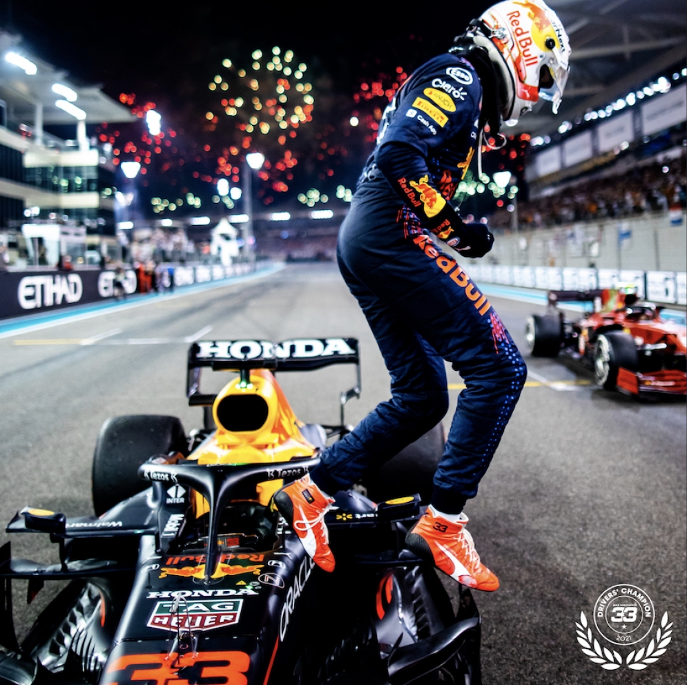 At age 24, Max Verstappen has claimed his first Formula One championship