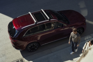 The 2025 Mazda CX-90 is a powerful, upscale three-row SUV.