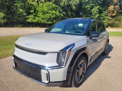 The 2026 Kia EV9 is arguably the most impressive three-row electric SUV available today.
