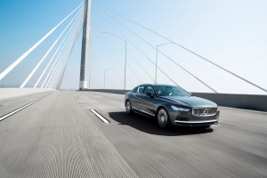 The 2021 Volvo S90 recharge is a strong plug-in hybrid option.