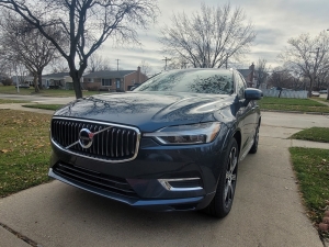 The 2021 Volvo XC60 Recharge can go 19 miles on electric-only power before reverting to hybrid operation.