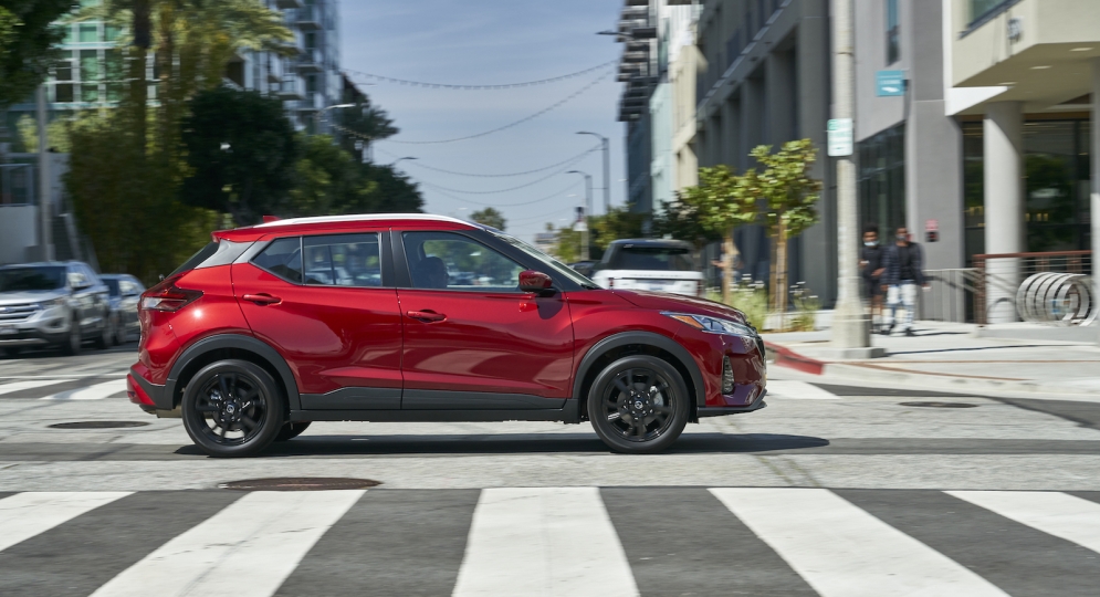 The 2022 Nissan Kicks is a strong option for drivers who regularly travel in urban areas and prefer a smaller vehicle.