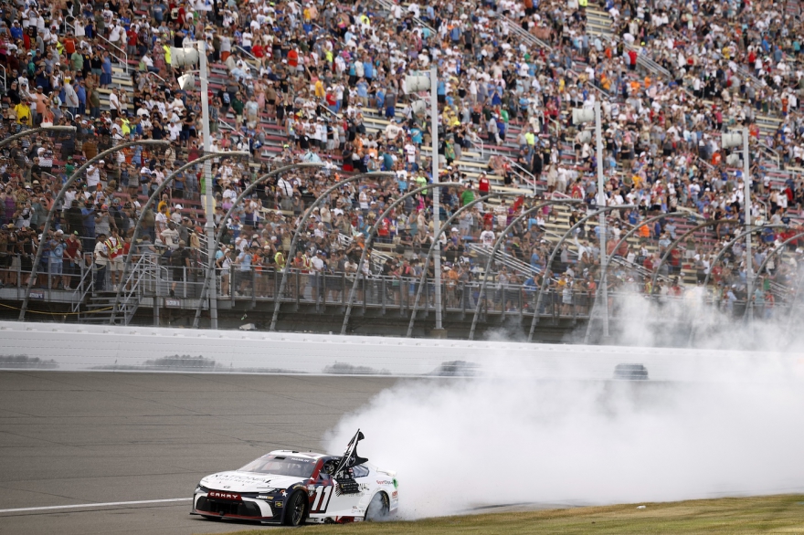 No conspiracy here: Denny Hamlin is just dominating his Cup Series competition