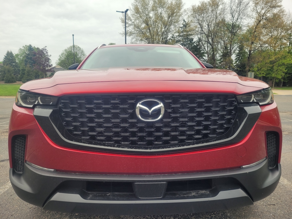 The Mazda CX-50 adds a hybrid version for the 2025 model year.