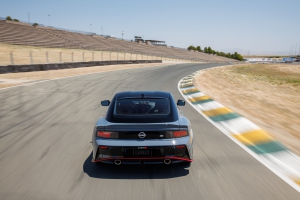 The 2024 Nissan Z NISMO offers tremendous power and handling, and is designed for the racetrack.