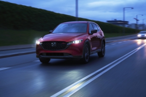 The 2023 Mazda CX-5 features one of the sharpest designs in its class, and a class-leading ride quality.