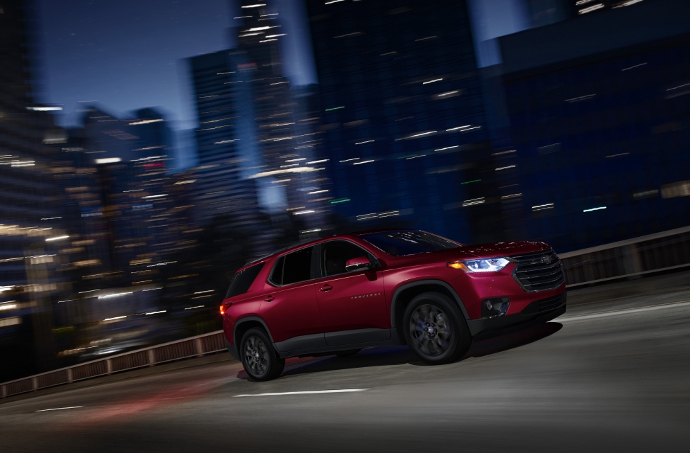 The 2021 Chevy Traverse is one of the roomier and most family-friendly midsize SUV options available.