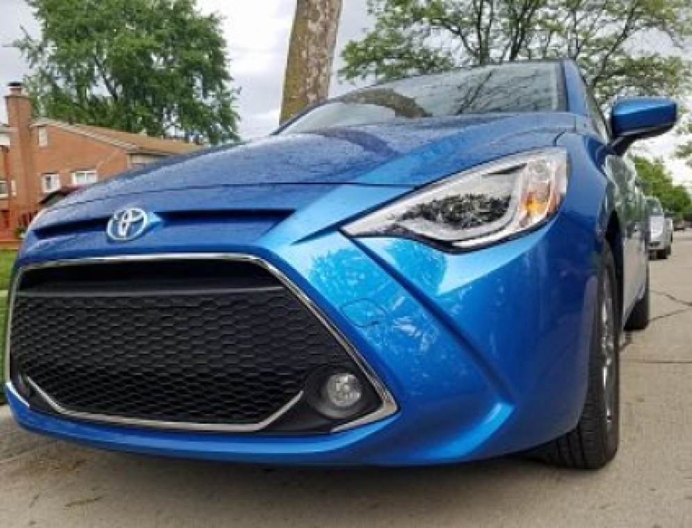 For those seeking an affordable commuter car, the tiny Toyota Yaris offers strong tech features, excellent fuel mileage and an affordable price range..
