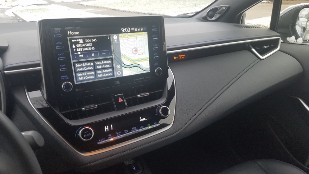 Toyota&#039;s infotainment system in the 2020 Corolla is functional, not fancy