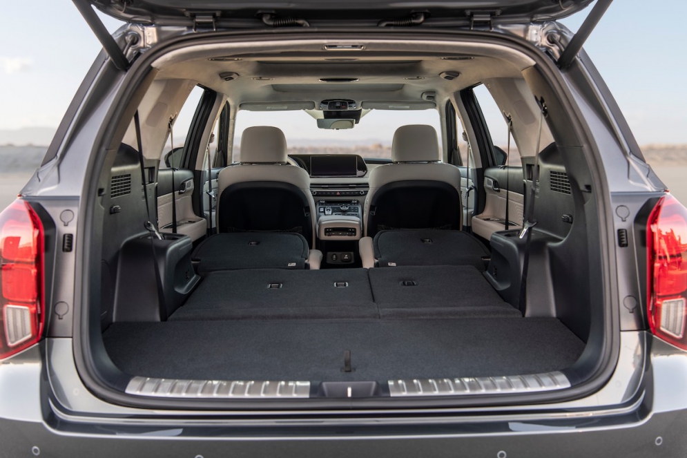 The healthy amount of cargo space in the 2024 Hyundai Palisade is one of its best attributes.