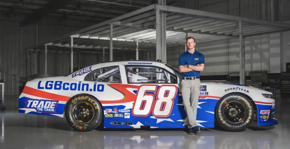 Brandon Brown announced a 2022 sponsor for his Brandonbilt Motorsports ride, but reports are that NASCAR has not yet approved the LGBcoin sponsorship.