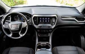 The interior of the 2020 GMC Acadia gets an upgrade in terms of user experience and storage.