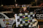 Hailie Deegan won her second career K&N Pro Series race in dramatic fashion this week.
